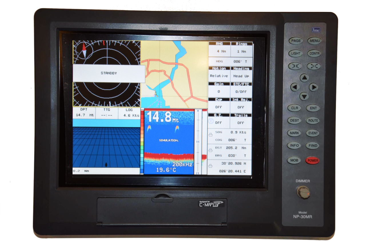 JMC NP-30 MR :10.4 '' HARİTALI GPS (ANTENSİZ)