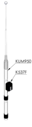 HF/SSB ANTENNAS KUM 950-2
