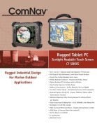 Model CT10 10'' Sunlight Touchscreen Rugged Marine Computer